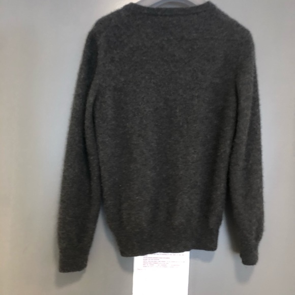 Altea Crew Neck Cashmere Sweater Dark Grey - Picture 4 of 5